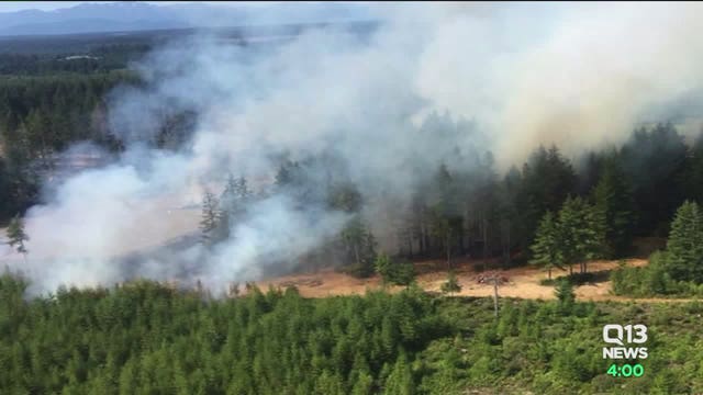 Mason County sheriff: High number of wildfires 'suspicious,' sets up task force to investigate