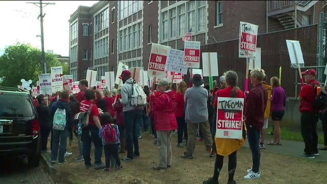 Tentative contract agreement reached in week-long Tacoma teachers strike