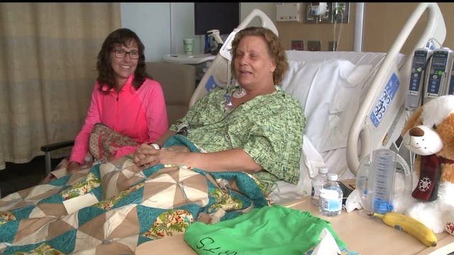 Woman’s years-long search for kidney donor ends thanks to ad on her car