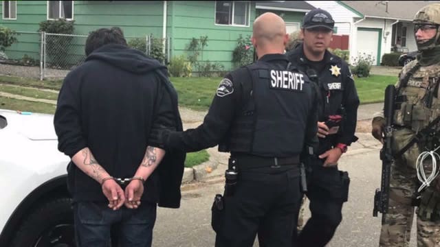 Shots fired during traffic stop in Tacoma; suspect in custody
