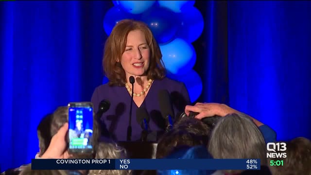 Schrier leads Rossi in race for Washington's 8th Congressional District