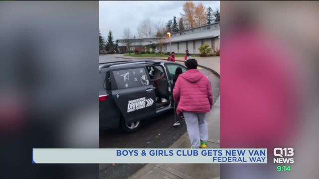 New van will serve hundreds of kids at Federal Way Boys and Girls Club