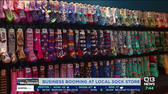 Bellingham home to crazy sock fashion brand loved by Presidents and public
