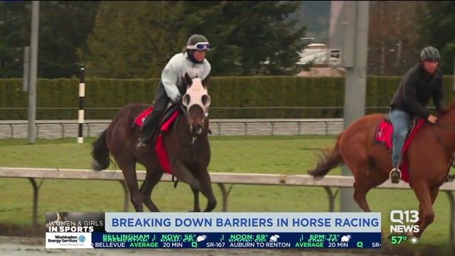 Washington women breaking down barriers in horse racing