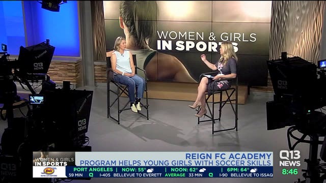 Reign Academy inspires next generation of women's soccer players