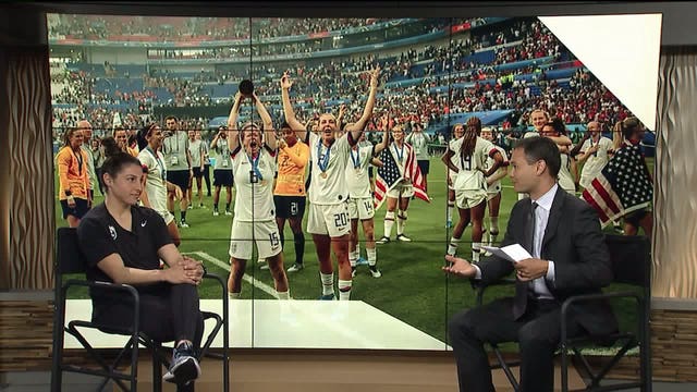 Reign FC's Michelle Betos talks USWNT World Cup win, season ahead for Reign in Tacoma