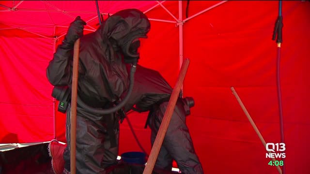 King County opens first decontamination site for officers