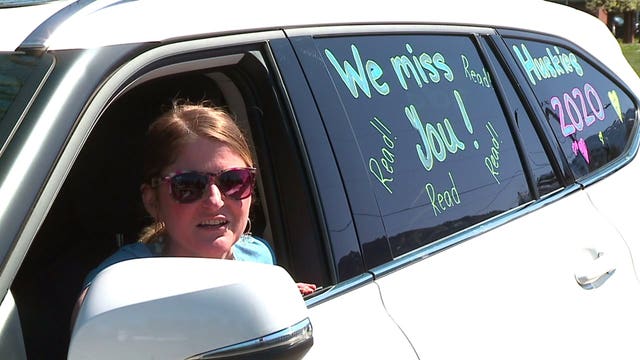 Gold Bar teachers go on parade to connect with students in a time of distance learning