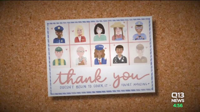 Seattle graphic designer creates 'Quarantine Postcards'