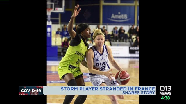 Seattle Storm player recounts COVID-19 journey through France and Australia
