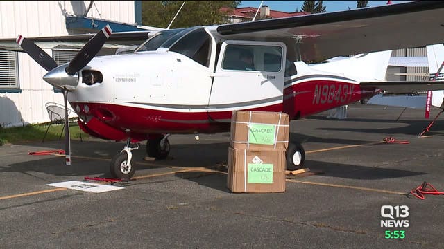 Volunteer pilots deliver thousands of masks, PPE to rural Washington hospitals