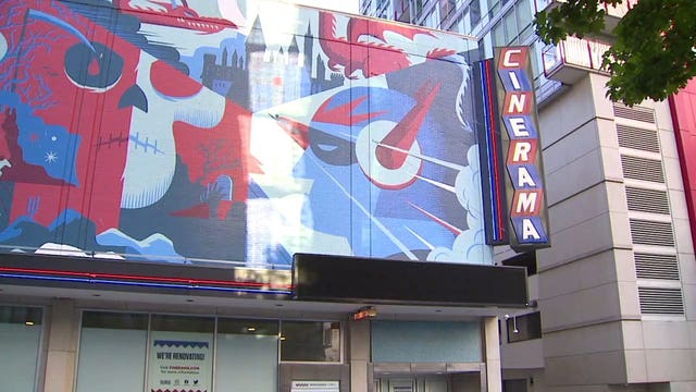 Iconic Cinerama closed indefinitely while drive-ins welcome crowds