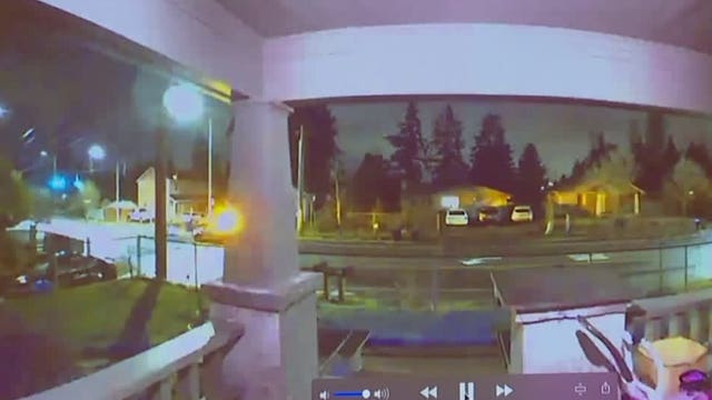 Home security video shows new angle of the night a man died in Tacoma police custody
