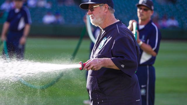 Saying thank you to 'The Sodfather' Bob Christofferson - a Mariners staple of 40 years