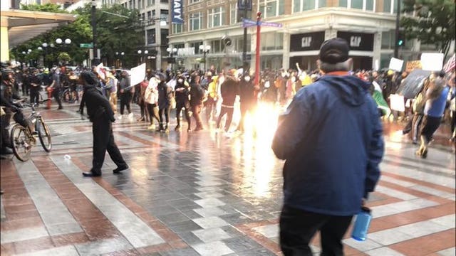 Mayor Jenny Durkan announces city-wide curfew amid downtown chaos; Inslee activates National Guard