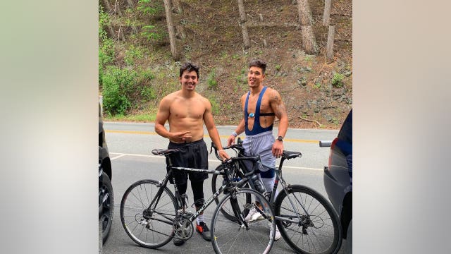 Local pro athletes Taylor Rapp, Austin Shenton complete 10,000-calorie burn challenge in memorable day