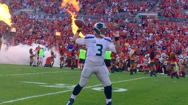 Exclusive: Russell Wilson reveals whose autograph he would ask for at training camp