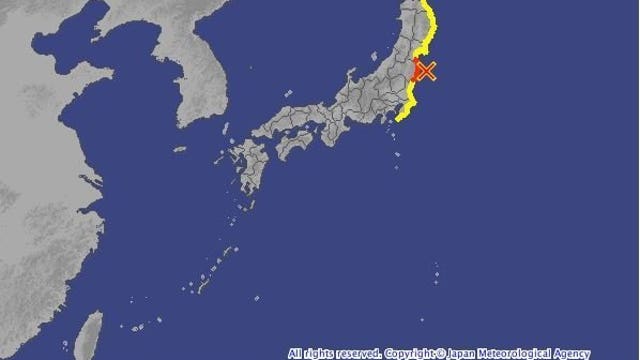 Tsunami warning issued, then lifted after 6.9 earthquake in Japan
