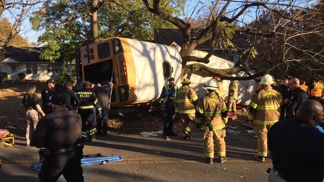 Students complained about erratic driving before bus wreck