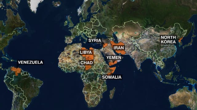 Judge blocks Trump's latest travel ban one day before it starts