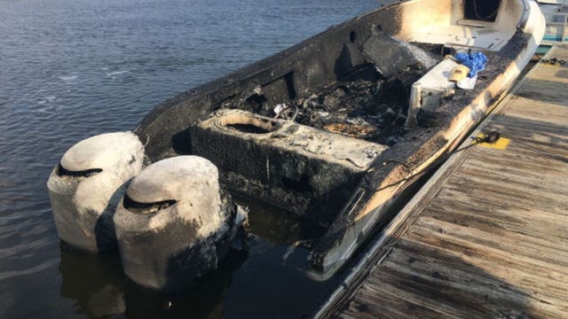 3 injured in boat explosion after gas pumped into fishing rod holder