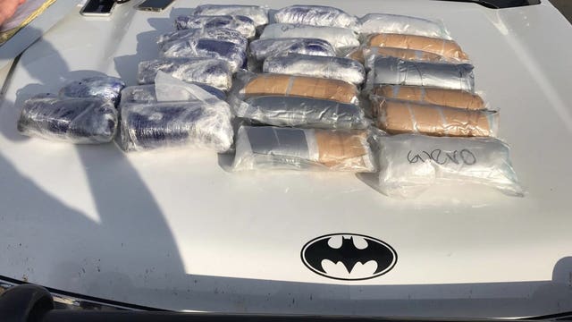 13-year-old driver caught with 25 pounds of meth during traffic stop