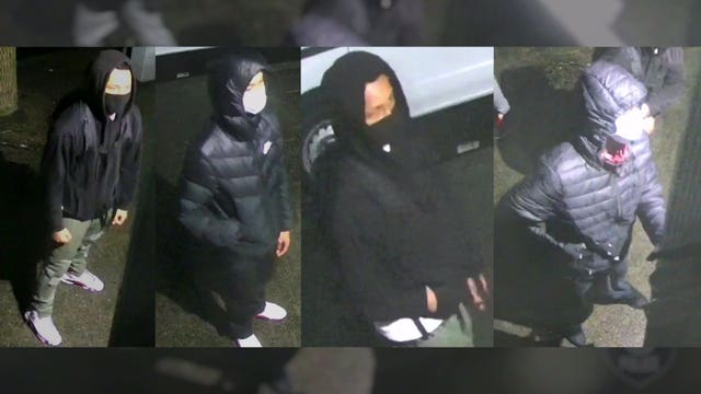 Help ID crew of robbers seen stealing iPhone from worker on break, putting gun to his head and assaulting him