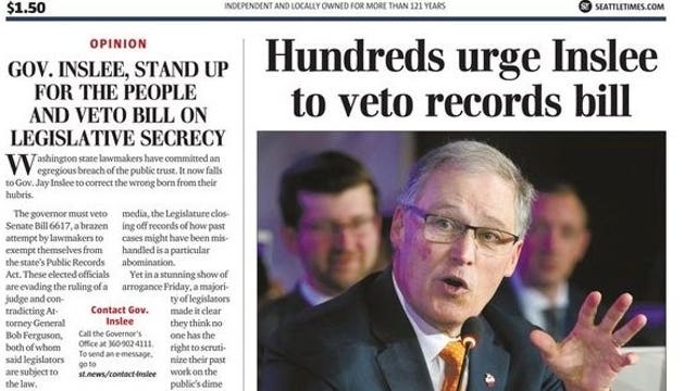 State lawmakers face backlash after vote on public records bill