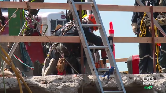 Seattle firefighters use viaduct to train for earthquake response