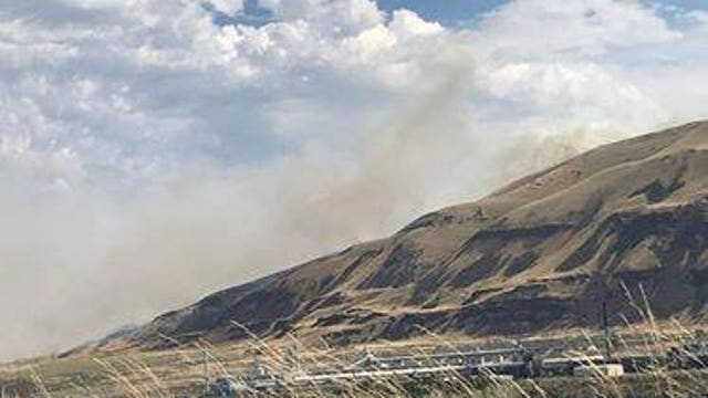 State firefighting crews mobilized for fast-growing 4,400-acre wildfire in Chelan County