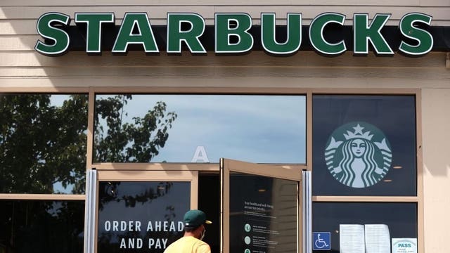Starbucks hits sales record as customers return to stores
