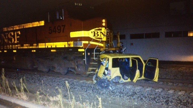 Woman arrested for DUI after train crash in Bellingham
