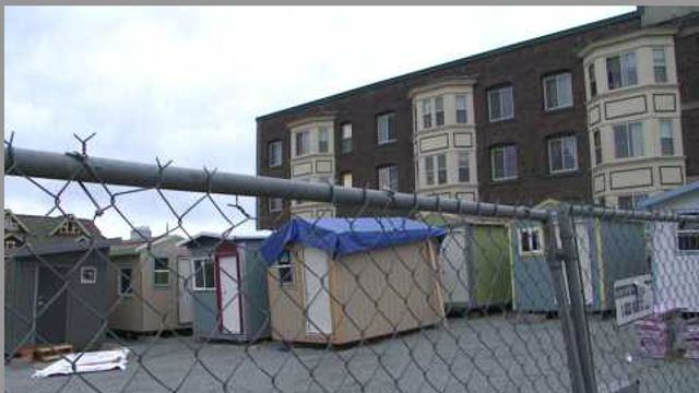 Some Seattle residents speak out against new tiny-house village for homeless