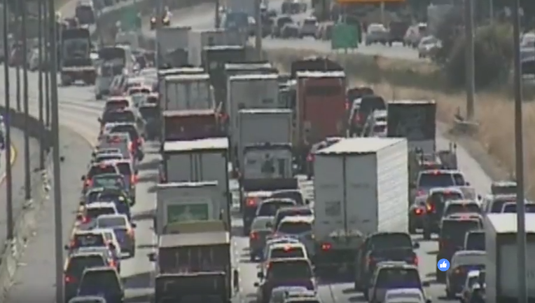 raffic on seattle highway