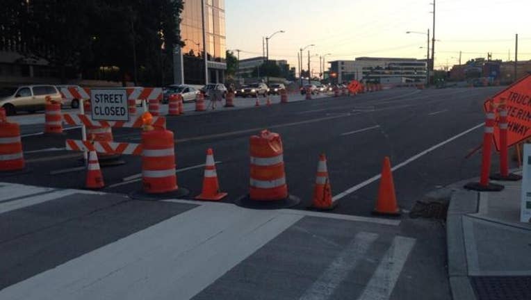 Drivers don t forget Part of Broad St. now permanently closed