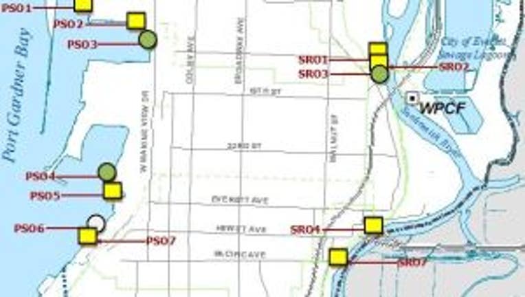 everett sewage discharge