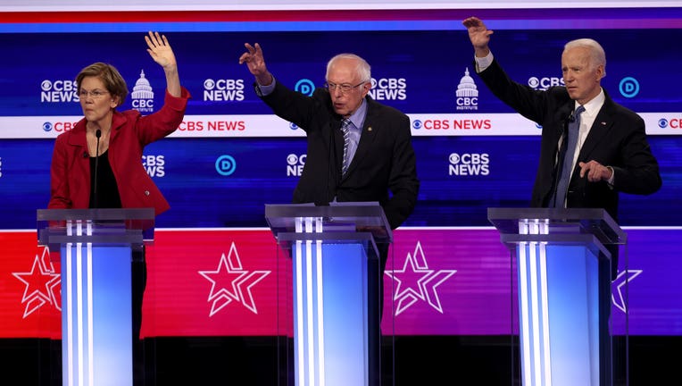 Democratic Presidential Candidates Debate In Charleston Ahead Of SC Primary