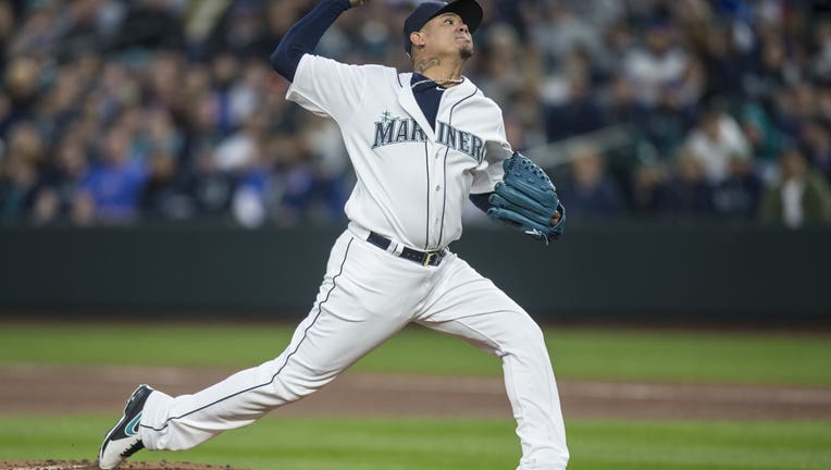 Seattle Mariners Hall of Famer Felix Hernandez and Former Mariners