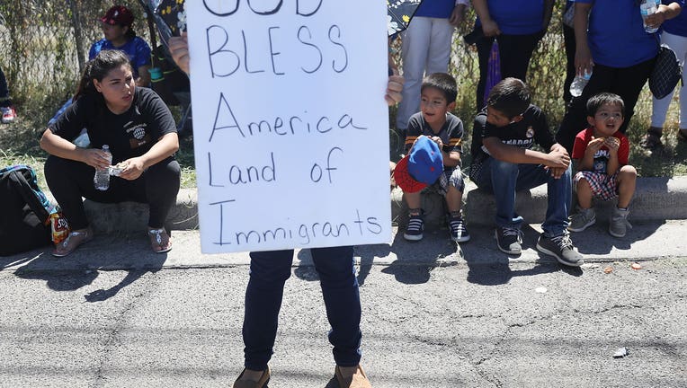 Protest Over The Separation Of Incarcerated Immigrant Families And Children Held In El Paso, Texas