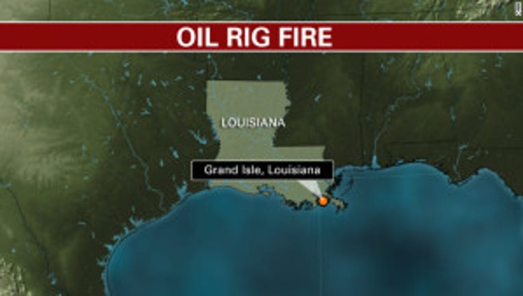 oil rig explosion