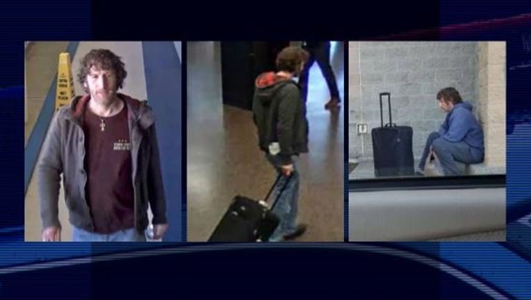 SEATAC LUGGAGE CAR THIEF