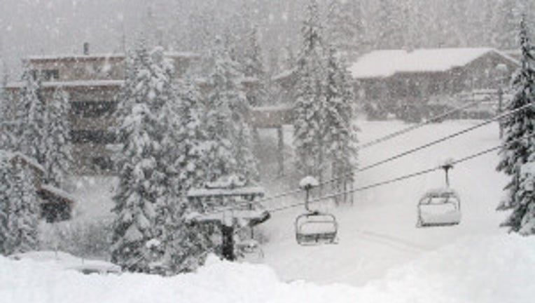 Stevens Pass opening day