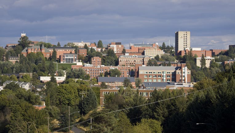 The campus of Washington State University in Pullman, Washington