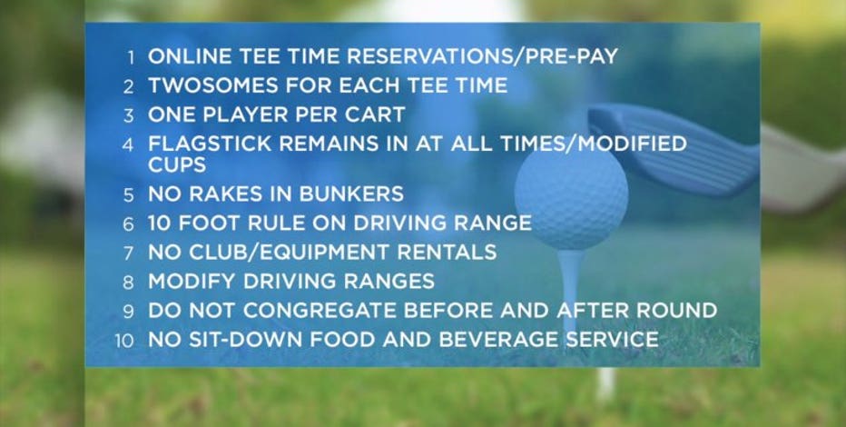 Rule Changes You Need To Know When Golf Reopens May 5 In Washington