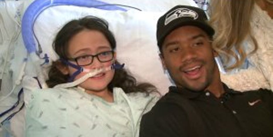 Children's Hospital patient who made Russell Wilson duct-tape