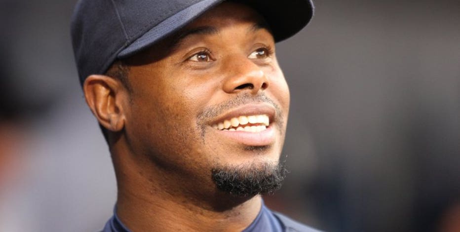 Ken Griffey Jr. Mariners by Otto Greule Jr