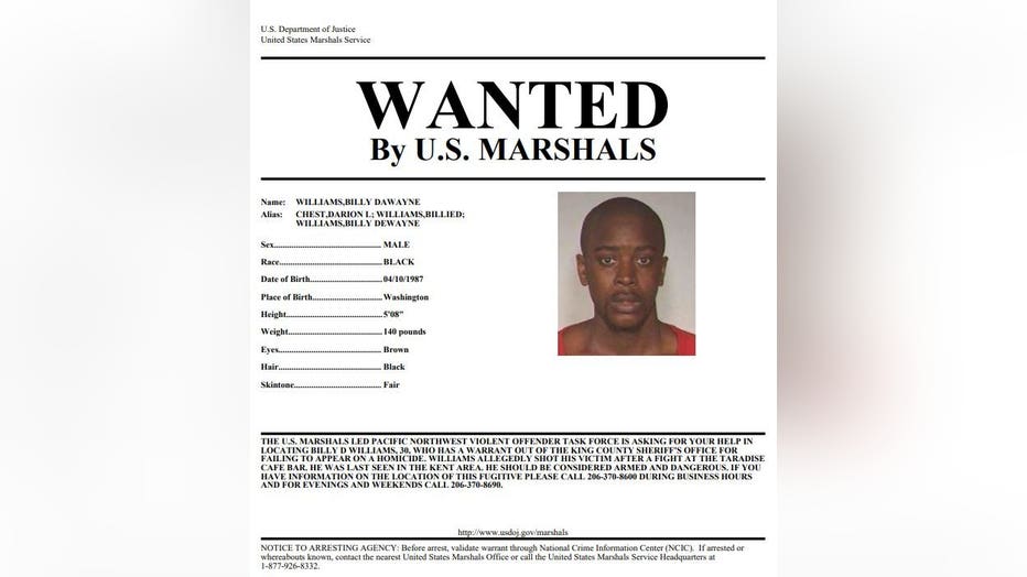Billy Williams: Detectives say wanted murder suspect believed to be ...
