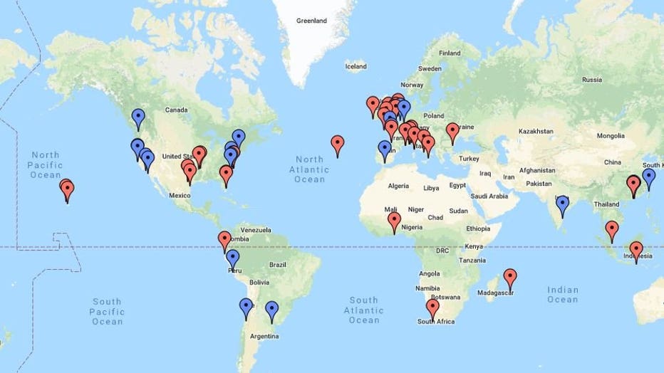 Pokémon GO Map Brazil