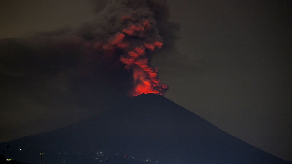 Indonesians Brace For Major Volcanic Eruption In Bali