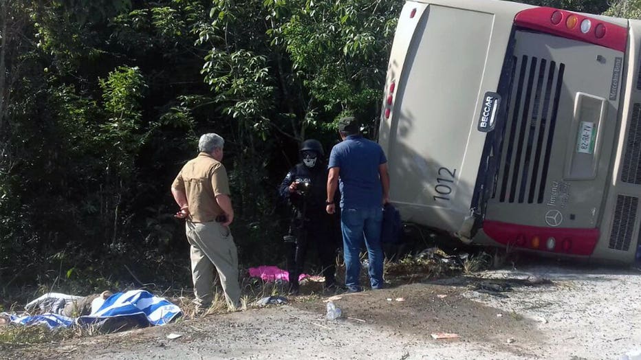 MEXICO-ACCIDENT-TOURISTS